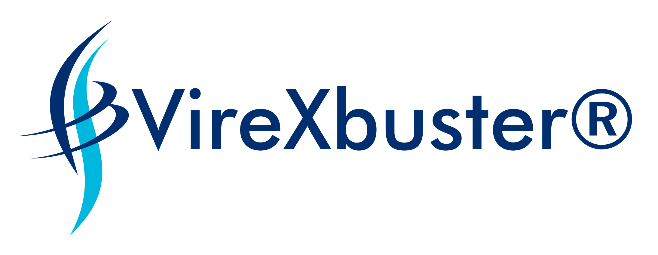 Image VireXbuster lettering