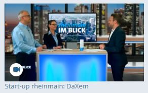 DaXem im RheinMain TV Start-Up Magazin