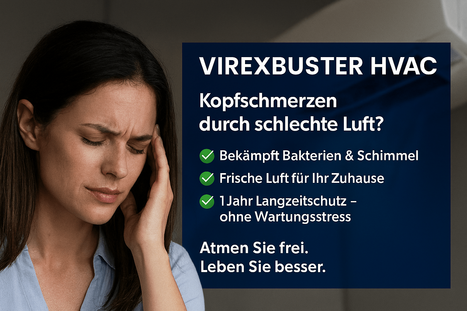 Virexbuster HVAC frau