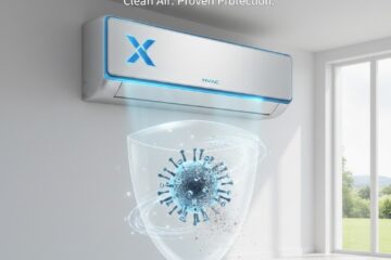 air conditioning treated with virexbuster