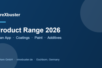 VireXbuster antimicrobial coating product range